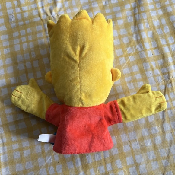 BARKBOX BART SIMPSON PLUSH CRINKLE PUPPET DOG TOY LARGE - Picture 4 of 5